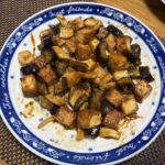 ナスの肉味噌いため