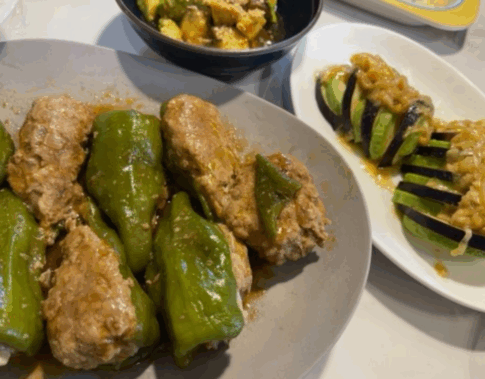 お客さんの写真