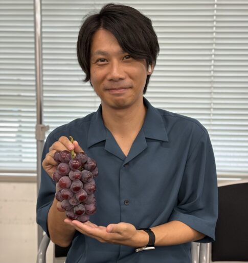 ぶどう　お裾分け