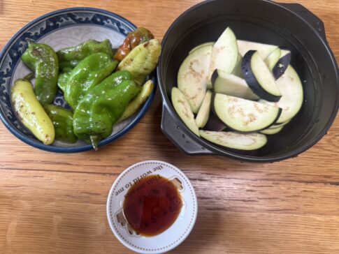 水茄子のお刺身