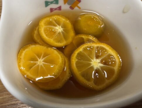 きんかんのはちみつ漬け